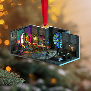 Movie Room Decor, Personalized 03HUTN211123 Acrylic Ornament, Gift For Movie Fans - Ornament - GoDuckee