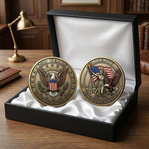 250th Anniversary Of Independence Metal Coin - Gift For Patriots 02TYTN020326 - Coin - GoDuckee