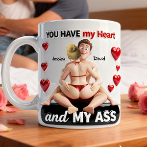 Naughty Couples Coffee Mug - Personalized Gifts For Couples 04ohlu200126 - Coffee Mug - GoDuckee