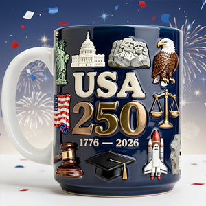 USA 250th Anniversary Coffee Mug 02NADT220126 - Coffee Mug - GoDuckee