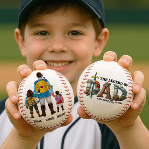 Personalized Gifts For Dad Baseball The Legend Of Dad 02HULU080425HG - Baseball - GoDuckee