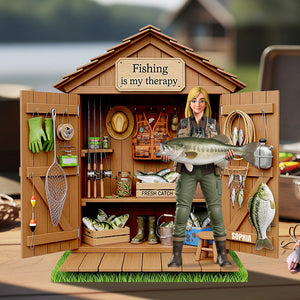 Fishing Acrylic Plaque - Personalized Gifts for Fishing Lovers 01OHDT230625 - Shaped Plaques - GoDuckee