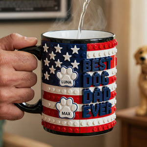 Best Dog Dad Ever Magic Coffee Mug - Personalized Gifts For Dad 02tgdt060526 - Coffee Mug - GoDuckee