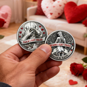 Personalized Funny Gifts For Couple Printed Metal Coin 03hutn120226 - Coin - GoDuckee