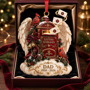 Heaven Christmas Ornament - Personalized Gifts For Christmas 04todt101026 - Ornament - GoDuckee