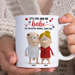 Personalized Funny Christmas Gifts For Old Couple Coffee Mug 05natn241025 - Coffee Mug - GoDuckee