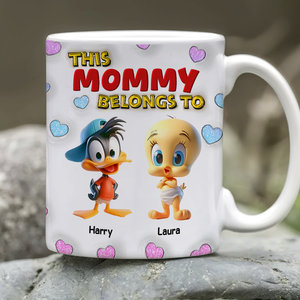Personalized Gifts For Mom Coffee Mug 02kapu260225 This Mom Belongs To - Coffee Mug - GoDuckee