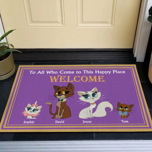Personalized Gifts For Family Doormat DOR-SJRMD-01KATN140324 - Doormats - GoDuckee