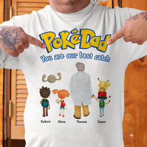 Personalized Gifts For Dad Shirt The Best Dad 02OHDT020224 - 2D Shirts - GoDuckee