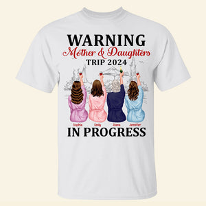 Personalized Gifts For Mom Shirt Mother & Daughters Trip - 2D Shirts - GoDuckee
