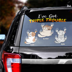 Personalized Gifts For Cat Lover Decal 03OHPU170624 - Home Decor - GoDuckee