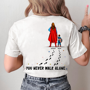 Personalized Gifts For Mom Shirt You Never Walk Alone 03acpu210425pa - Shirts - GoDuckee
