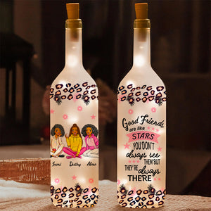Personalized Gifts For Friend Bottle Lamp Good Friends 01HUDT200225HH - Bottle Lamp - GoDuckee
