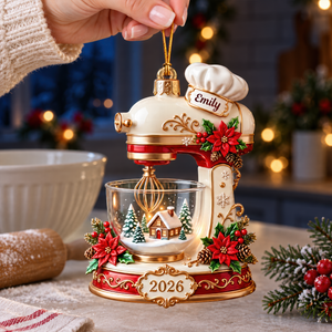 Baking Mixer Christmas Ornament - Personalized Gifts For Baking Lovers 01pgqn141026