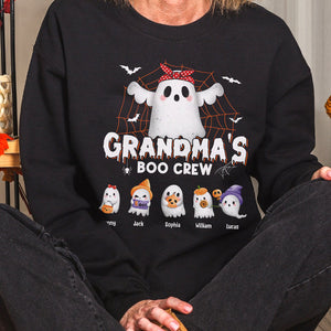Grandma's Boo Crew Personalized Horror Shirt, Gift For Grandma, Family Gifts - Shirts - GoDuckee