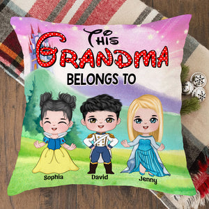 Personalized Grandma Square Pillow CC-05NATN040823HA - Pillow - GoDuckee
