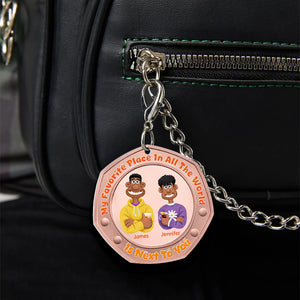 Personalized Gifts For Couple Keychain 02KADT060225PA - Keychains - GoDuckee