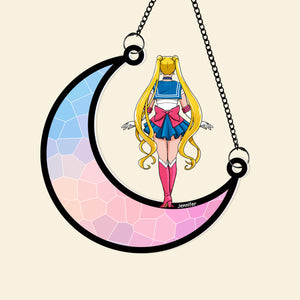 Personalized Gifts For Mom Suncatcher Window Hanging Ornament 05htqn240424hh Mother's Day - Ornaments - GoDuckee