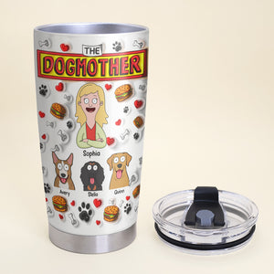 Dog Father Tumbler - Personalized Gifts For Dad 011xqqn020425hg - Tumbler Cup - GoDuckee
