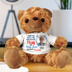 Custom Photo Memorial Gifts Bear With Shirt 03tgqn170225 - Bear - GoDuckee
