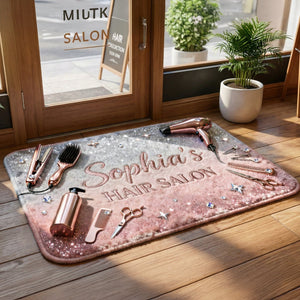 Hair Salon Doormat - Personalized Gifts For Hairstylist Doormat 05NAQN280226 - Doormat - GoDuckee