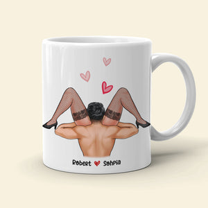 Romantic Couple, I Love Your Face, Personalized Coffee Mug, Gifts For Couple - Coffee Mug - GoDuckee