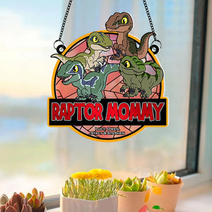 Personalized Gifts For Mom Suncatcher Window Hanging Ornament 04HUPU250424 Mother's Day - Ornaments - GoDuckee