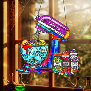 Spooky Baking Suncatcher - Personalized Gifts For Baking Lovers 04ohta300825 - Ornament - GoDuckee
