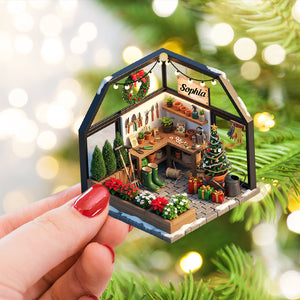 Gardening Miniature Christmas Ornament - Personalized Gifts For Garden Lovers 05pgqn120825 - Ornament - GoDuckee