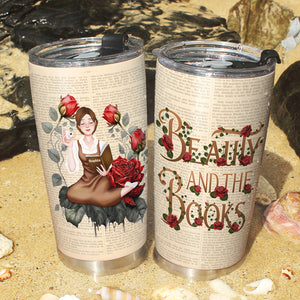 Personalized Gifts For Book Lover Tumbler 01TOQN140324PA - Tumbler Cups - GoDuckee