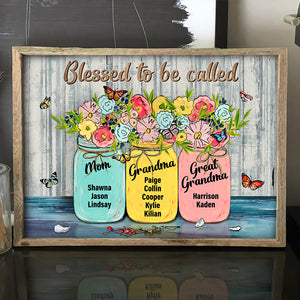 Personalized Gifts For Grandma Canvas Print 02HUDT220324 Mother's Day - Canvas Print - GoDuckee