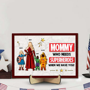 Personalized Gifts For Mom Wood Sign Mommy We Have You 02topu220224pa - Wood Signs - GoDuckee