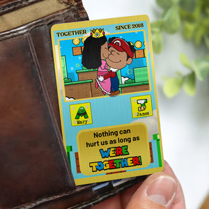Personalized Gifts For Him Wallet Card, We're Together 01TGDT311224HG - Wallet Card - GoDuckee