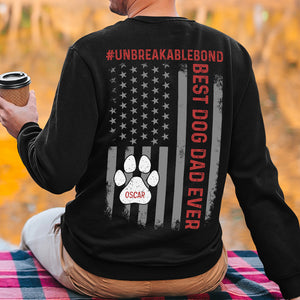 Best Dog Dad Ever Personalized Shirt, Gift For Dog Lovers - Shirts - GoDuckee