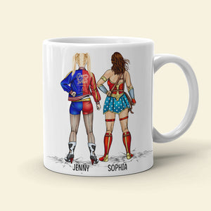 We Will Fight Them Together 03HTPO160623TM Personalized Sisters Mug - Coffee Mug - GoDuckee