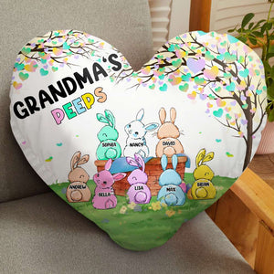 Personalized Gifts For Grandma Custom Shape Pillow Grandma Bunny - Pillow - GoDuckee