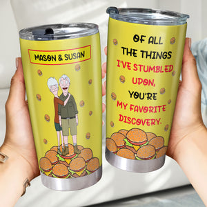 Personalized Gifts For Couple Tumbler 04ohmh100225hg - Tumbler Cup - GoDuckee