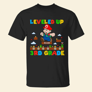Student Leveled Up 02qnqn300623 Personalized Shirt - Shirts - GoDuckee