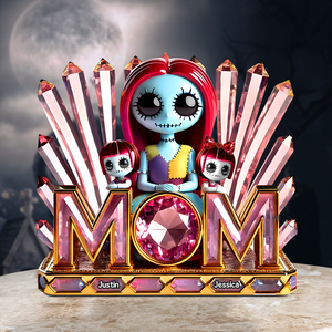 Nightmare Mom Plaque - Personalized Gifts For Mom 03tgpu040425 - Shaped Plaques - GoDuckee