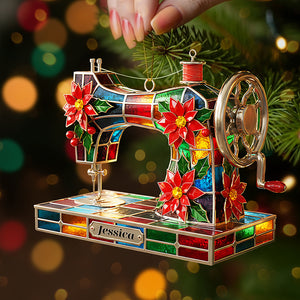 Personalized Gifts For Sewing Lovers Christmas Ornament 05pgta230925 - Ornament - GoDuckee
