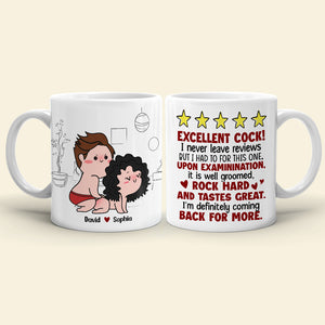 I'm Definitely Coming Back For More-Gift For Couple- Personalized Coffee Mug- Funny Couple Mug - Coffee Mug - GoDuckee