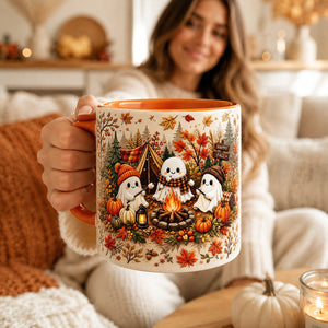 Sweet Boo Season Coffee Accent Mug - Personalized Halloween Gifts 03TODT140826 - Coffee Mug - GoDuckee
