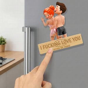 Have Fun Couple Fridge Magnet – Personalized Gifts for Couples 05qhqn271125 - Fridge Magnet - GoDuckee