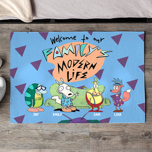 Personalized Gifts For Family Doormat 02HTMH290524 - Doormats - GoDuckee