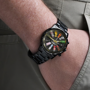 Mighty Trucks Men's Watch- Personalized Gifts For Truck Lovers 04NALU020825 - Men's Watch - GoDuckee