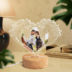 Couple, Together Is Our Favorite Place To Be, Personalized 3D Led Light, Valentine Gift, Couple Gift, 03OHPO211223 - Led Night Light - GoDuckee