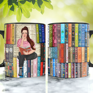 Personalized Gifts For Book Lover Coffee Mug 08hupu240125 - Coffee Mug - GoDuckee