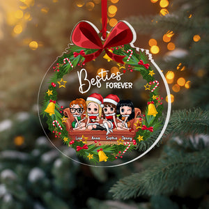 Friends 01htpo050823hh, Personalized Ornament - Ornament - GoDuckee