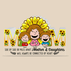 Personalized Gifts For Mom Shaped Acrylic Plaque Sunflower 02xqqn231224hh - Shaped Plaques - GoDuckee