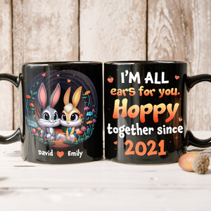 Personalized Gifts For Couple Coffee Mug Hoppy Together 03kapu211224 - Coffee Mug - GoDuckee